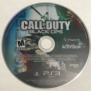 Call Of Duty Black Ops (Sony PlayStation 3, 2010) PS3 Tested